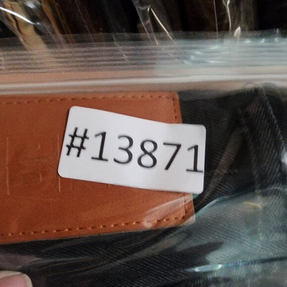 Princess Polly Jeans Womens 4 Black High-Waisted Button-Fly 100% Cotton - Picture 13 of 13